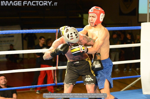 2013-11-16 Vigevano - Born to Fight 0769 Nicolo Colombo-Jacopo Cristini - K1